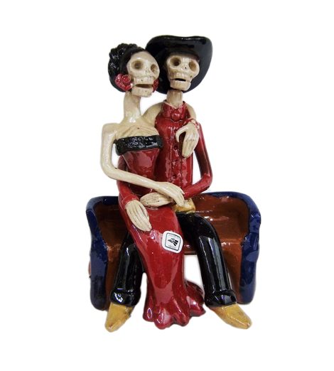 catrina couple bench