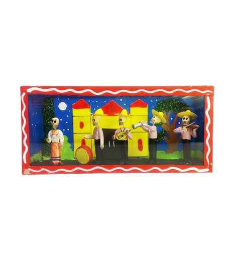 DD120 Large Rectangular Shadow Box (Nicho) - Mixed Styles