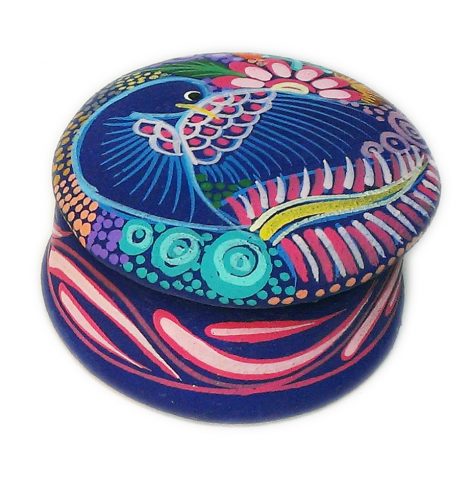 NA204 - Small Jewelry Box - Round