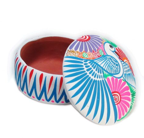NA204 - Small Jewelry Box - Round - Image 2