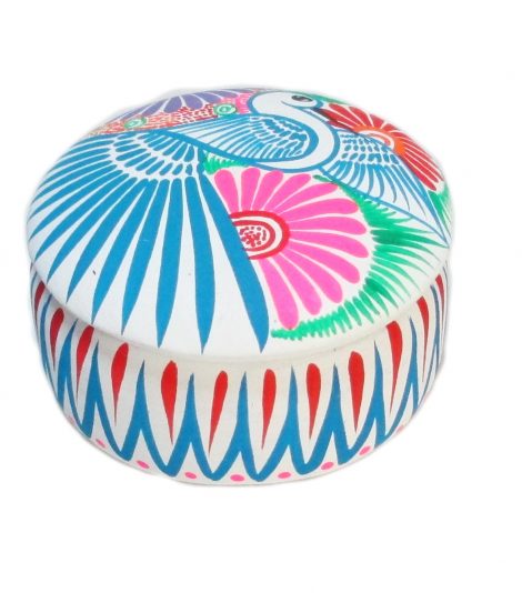 NA204 - Small Jewelry Box - Round - Image 4
