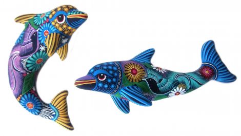 NA042 - Dolphin (Curved) Wall Decor - Image 2