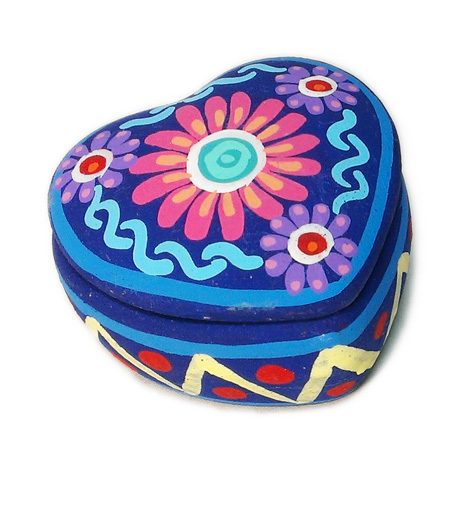 NA209 - Small Jewelry Box - Heart