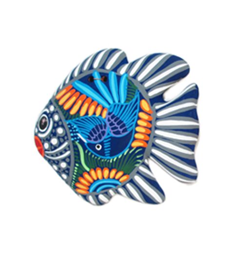 NA046 - Small Hanging Fish Wall Decor
