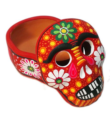 NA212 - Regular Jewelry Box - Skull (Flat)