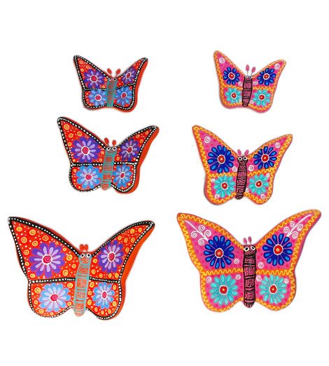 NA044 - Butterfly Wall Decor (Set of 3)