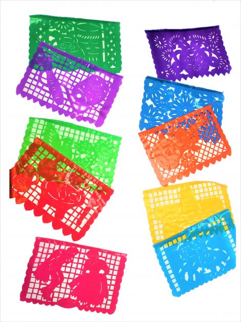 Papel Picado Banners LG - Plastic