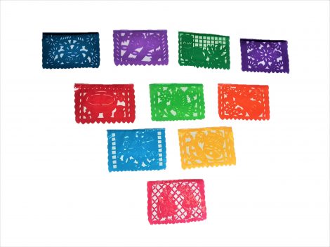 Papel Picado Banners Medium - Plastic