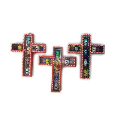 DD311 Small Shadow Box Cross - Styles Vary