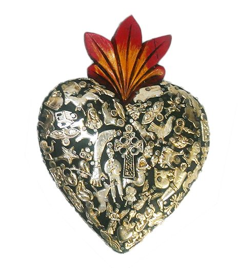 M112 Large Milagro Heart #4