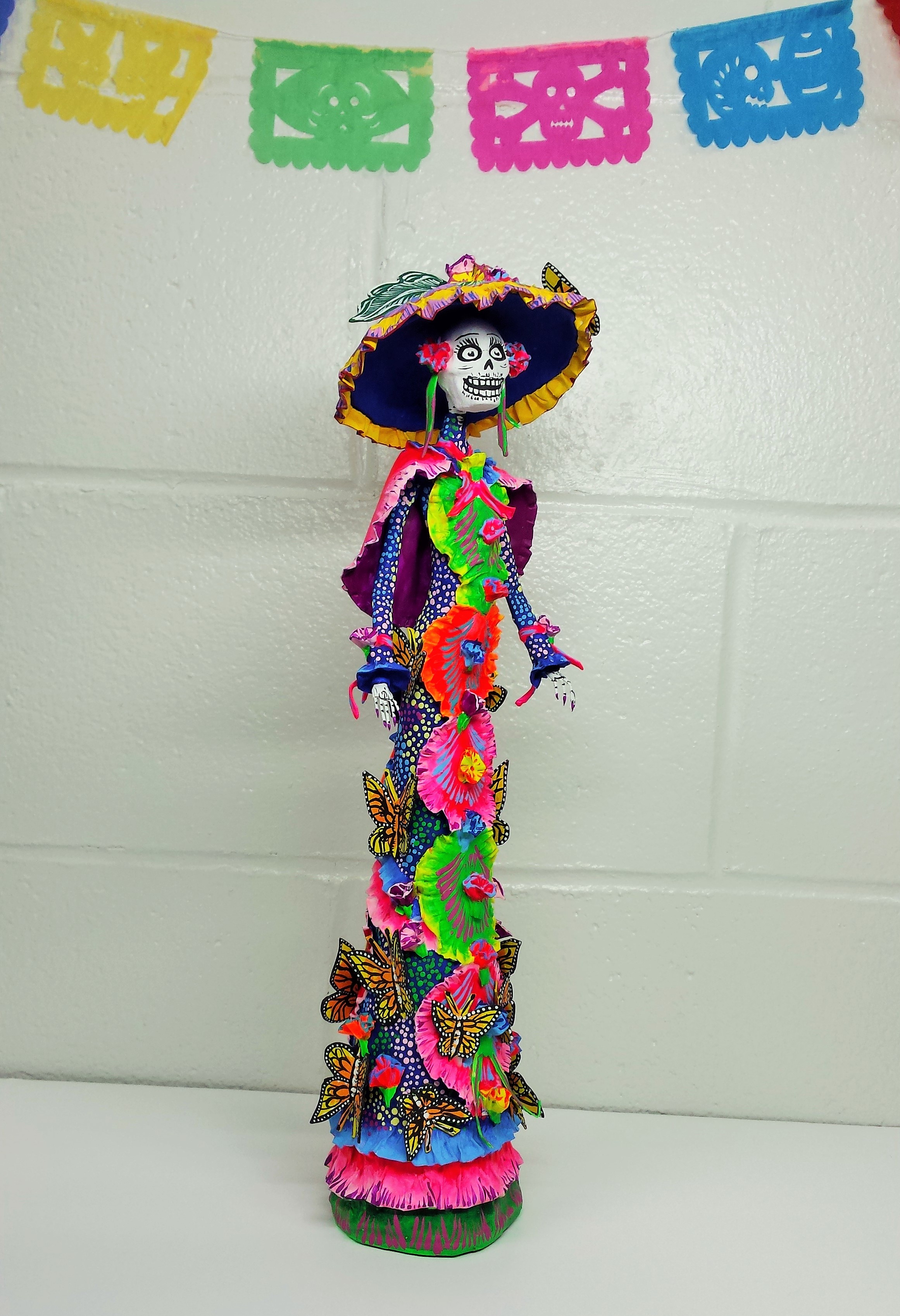 Paper Mache Catrinas Signed — Fandango Trading Mexican Folk Art