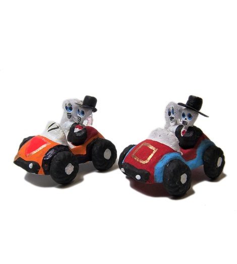 Clay Mini Cars couple