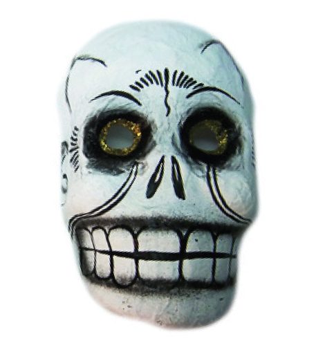 DD606 Paper Mache Mask - B/W