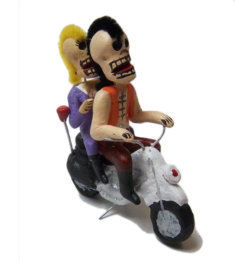 Motorcycle figurine