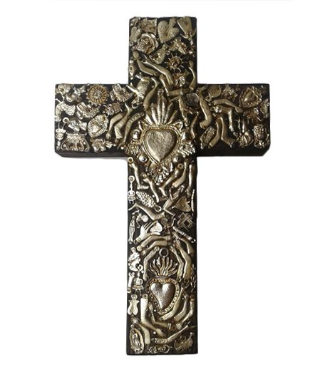 Milagros Wood Cross #4