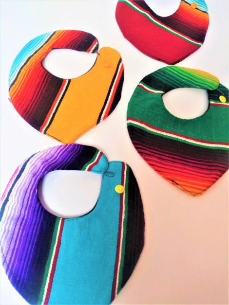 Serape Baby bibs $3.75 wholesale - Image 3