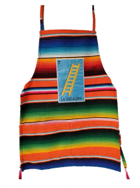 Apron Serape Imagen Loteria - Image 3