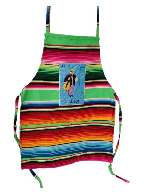 Apron Serape Imagen Loteria - Image 2