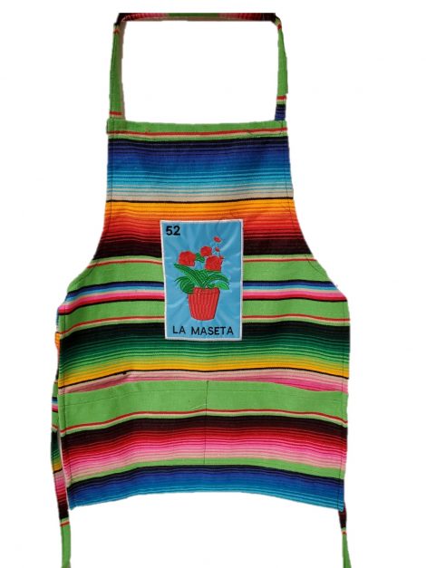 Apron Serape Imagen Loteria - Image 10