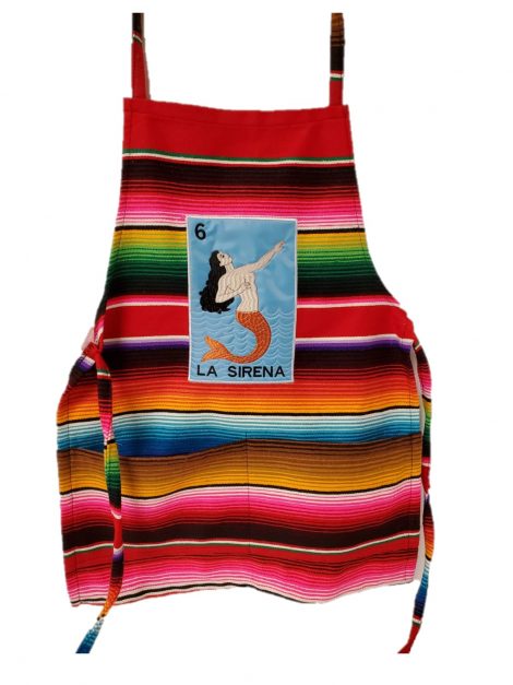 Apron Serape Imagen Loteria - Image 7