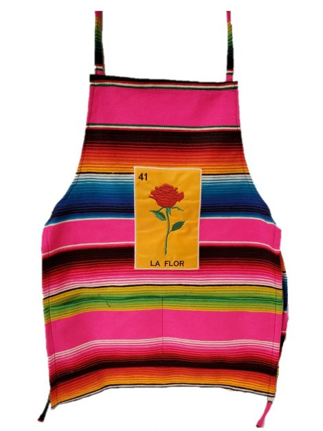 Apron Serape Imagen Loteria