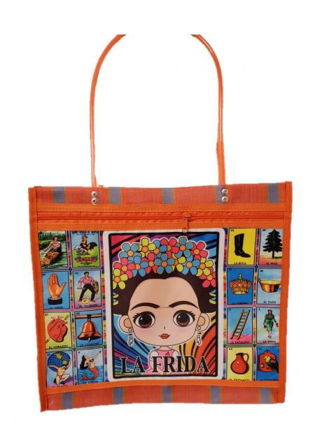 Mesh bag with closure