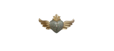 Miracle heart with wings #0