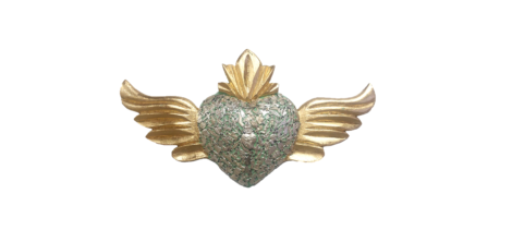Miracle heart with wings #2