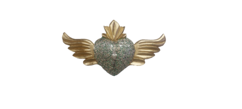 Miracle heart with wings #1