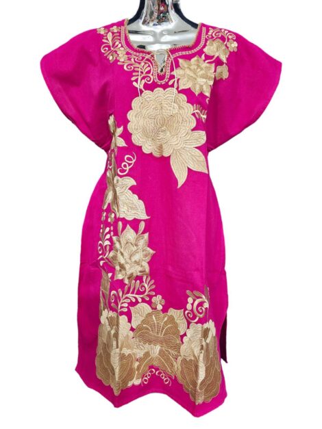 Mexican Embroidered Dress - Image 7