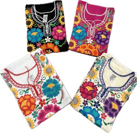 EMBROIDERY BLOUSE (LONG)